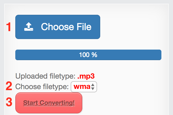 How to convert MP3 files online to WMA